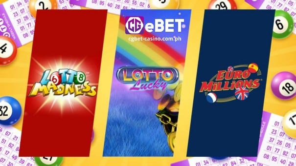 Galugarin ang mga nangungunang online na laro na may inspirasyon sa lottery ng CGEBET Online